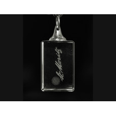 Anhänger St. Moritz Glas mit Lasersujet