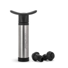 Vacuum Wine Saver 1 Pumpe+2 Verschlüsse rostfrei