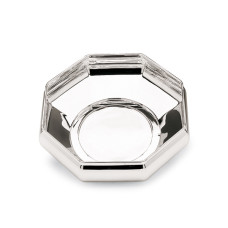 Schale 8-eckig, D11cm versilbert