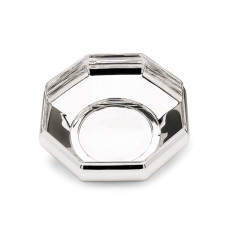 Schale 8-eckig, D15.5cm versilbert