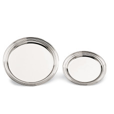 Flaschenunters.13,5cm englisch, versilbert