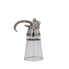 Schnapsglas Steinbock Edelstahl