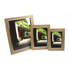 Rahmen KATE 10x15cm Holz mit Rand versilbertanlaufgeschützt