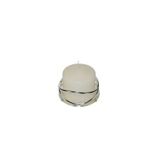 Kerzenhalter Dani, D12cm inkl. weisser Kerze