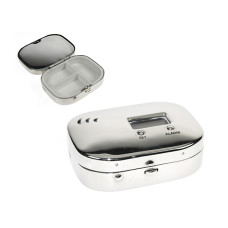 Pillendose 6x5cm mit Alarm