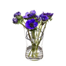 Vase Sphere M Edelstahl H22cm D14cm