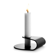 Kerzenhalter schwarz NIGHTLIGHT 10x3.8