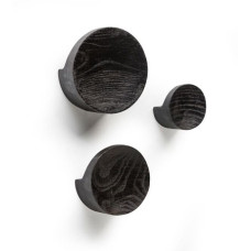 Haken Set schwarz 3 Stk. PLAY D11 D9 D6 Eschenholz in Geschenkbo