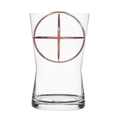 Vase Sphere M kupfer H22cm D14cm