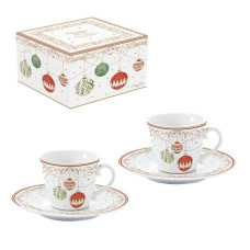 Set 2 Espresso 80ml CHRISTMAS EVE