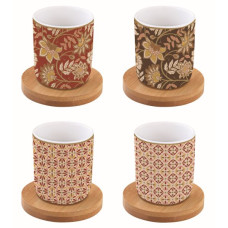 Kaffeetassen 4St. mBambo FLEURS DES REVES