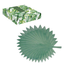 Servierplatte 35x29cm Leaves Light Green