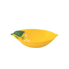 Schale porzellan 22x16cm Fleurs et Citrons