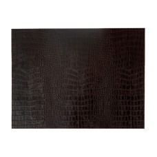Tischset 45x32 croco braun