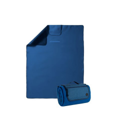 Picknick Decke rPET blau 130x170 cm recyclet PET, Polyester Picknick Decke rPET blau 130x170 cm recyclet PET, Polyester