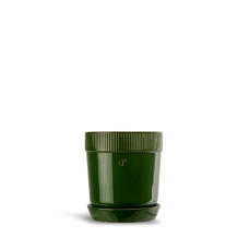 Uebertopf Elise S grün D14 x H15 cm Steingut
