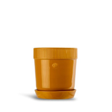 Uebertopf Elise M gelb D17 x H19 cm Steingut