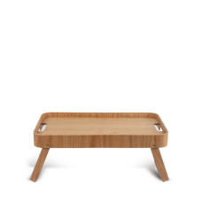 Oval Oak bed tray Hanna