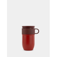 Reise-Becher m.Henkel Bordeaux, 28cl, Ted