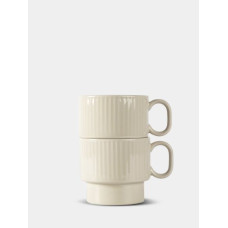 Tee-Tassen 2St.beige Coffe&More