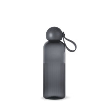 Ture Flasche 60cl grau rPET, rezykliertes PP mit Handschlaufe