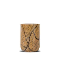 Sten Weinkühler D12 H17 Marmor braun