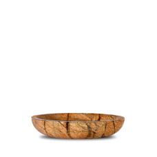 Sten Schale D28 H5 Marmor braun