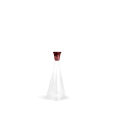 Öl-/Essigkaraffe 24.5cl Klar/dunkelrot Gurken
