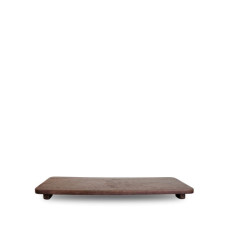 Servierbrett Braun 55,5 x 23 x 4 cm Elis Mangoholz