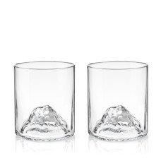 Tumbler 2.6dl Set 2 Mountain, Kristall