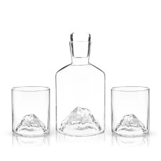 Set Dekanter 7dl +2 Glas 2.6dl Mountain