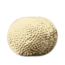 Untersetzer 4St.gold D10 Professional VISKI gehämmert