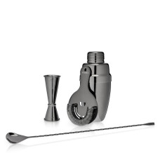 Barware Set Mixologist black, 4-Piece